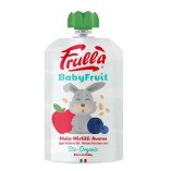 Frullà Baby пюре фруктовое яблоко-черника-овсянка, 100 гр
